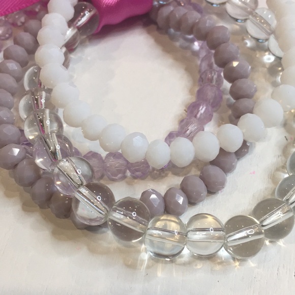 Faux Crystal Bracelet Set - Picture 3 of 4